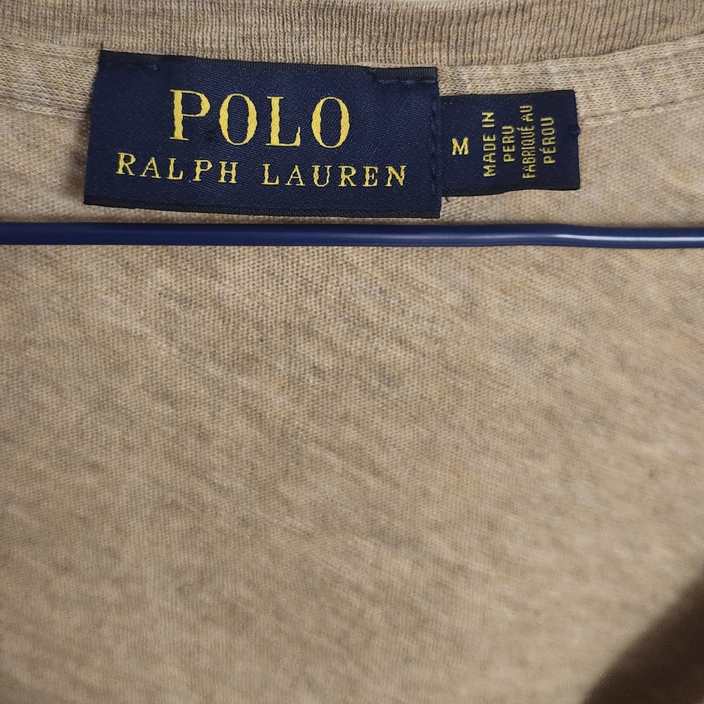 Vtg, Polo By Ralph Lauren, V- Neck Top. Size Medium - Picture 3 of 7
